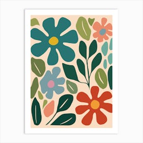 Floral Print 6 Art Print