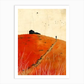 Red Hill Art Print