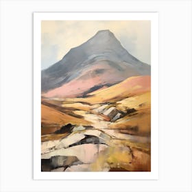 Ben Hope Scotland 1 Mountain Painting Art Print