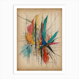 Abstract Painting 10 Art Print