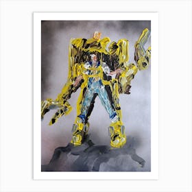 Aliens Ripley Power Loader Art Print