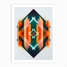 Geometric Pattern 2 Art Print