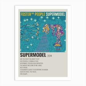 Supermodel 2014 Poster Art Print