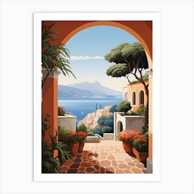 Archway To The Sea Art Print