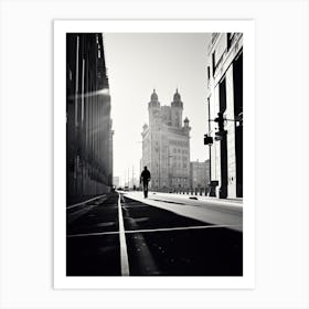 Marseille, France, Photography In Black And White 4 Art Print