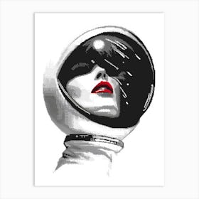 Space Woman Art Print