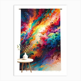 Abstract Painting 787 Art Print