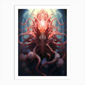 Octopus 1 Art Print