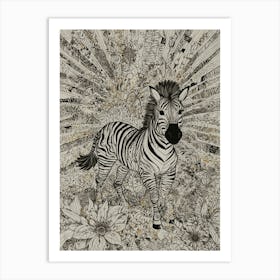 Zebra 1 Art Print