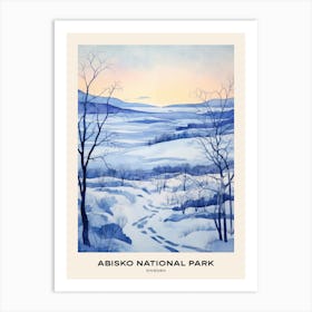 Abisko National Park Sweden 1 Poster Art Print