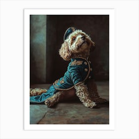 Regal Cockapoo 2 Art Print