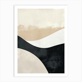 Subtle Crescendo Minimalist Style Art Print