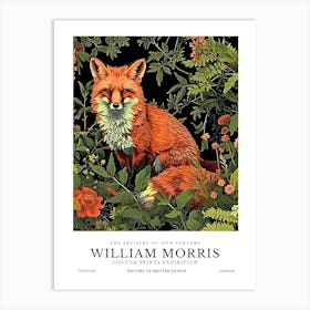 William Morris Exhibition Animals Series 10 Art Print