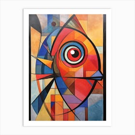 Fish Abstract Pop Art 1 Art Print