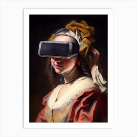 Vr Experience Art Print