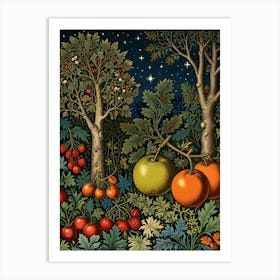 William Morris Fruit In The Garden Art Print