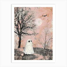 Ghost In The Woods 5 Art Print