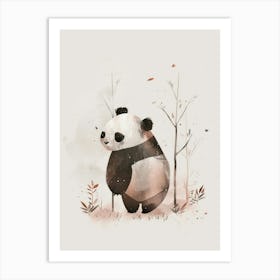 Charming Nursery Kids Animals Panda Bear 2 Art Print