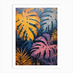 Tropical Leaves 9 Art Print