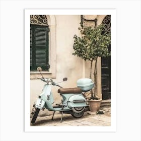 Vespa 1 Art Print