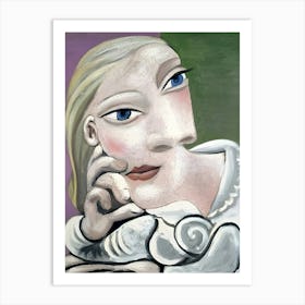 Pablo Picasso Portrait Of A Woman 1 Art Print