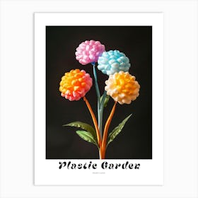 Bright Inflatable Flowers Poster Prairie Clover 1 Art Print