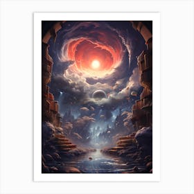 Dreamscape 3 Art Print