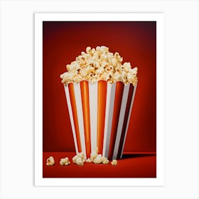 Popcorn Art Print