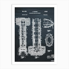 1965 Missile Silo Art Print