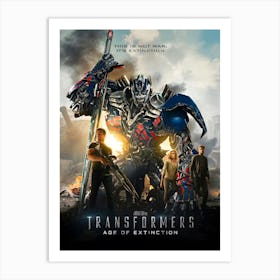 Transformers Age Of Extinction 2014 Art Print