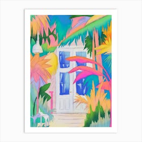 Garden Doorway Art Print