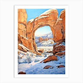Arches National Park United States Of America 2 Art Print