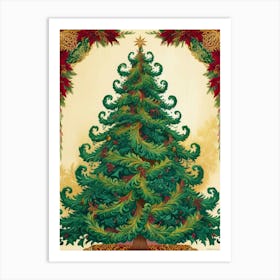 Christmas Tree Art Print