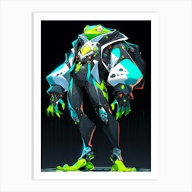 Overwatch Frog 1 Art Print