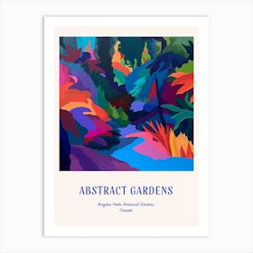 Colourful Gardens Niagara Parks Botanical Gardens Canada 3 Blue Poster Art Print