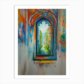 Window To The World 2 Art Print