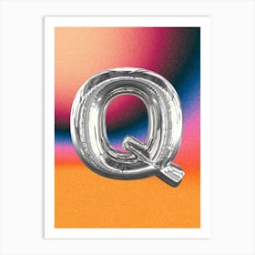 Chrome Q Poster Art Print