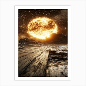 Nasa'S New Planet Art Print