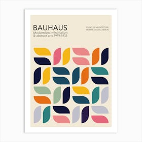 Geometric Shapes Bauhaus Art Print