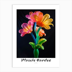 Bright Inflatable Flowers Poster Gaillardia 3 Art Print