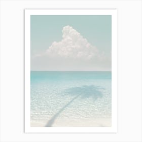 Minimalist Tropical Water Travel Photography Art Print