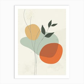 Abstract Flower 71 Art Print