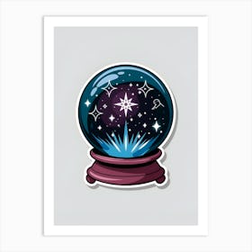 Snow Globe 2 Art Print