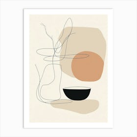 Bowl And Vase Art Print