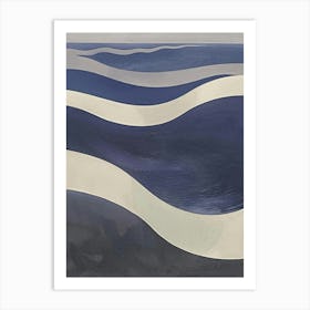 Waves By Robert Scott Art Print