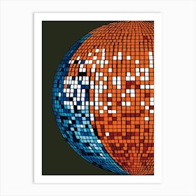 Mosaic Ball 7 Art Print