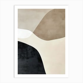 Hushed Dynamics Minimalist Style Art Print