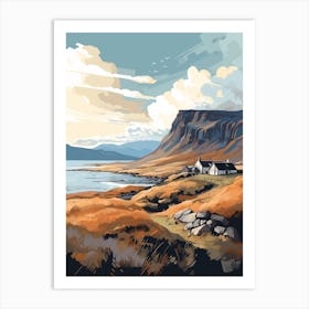 Isle Of Skye Scotland 3 Hiking Trail Landscape Art Print