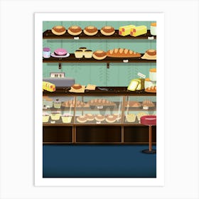 Bakery Shop Art Print