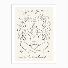 Yoga Studio 2 Art Print